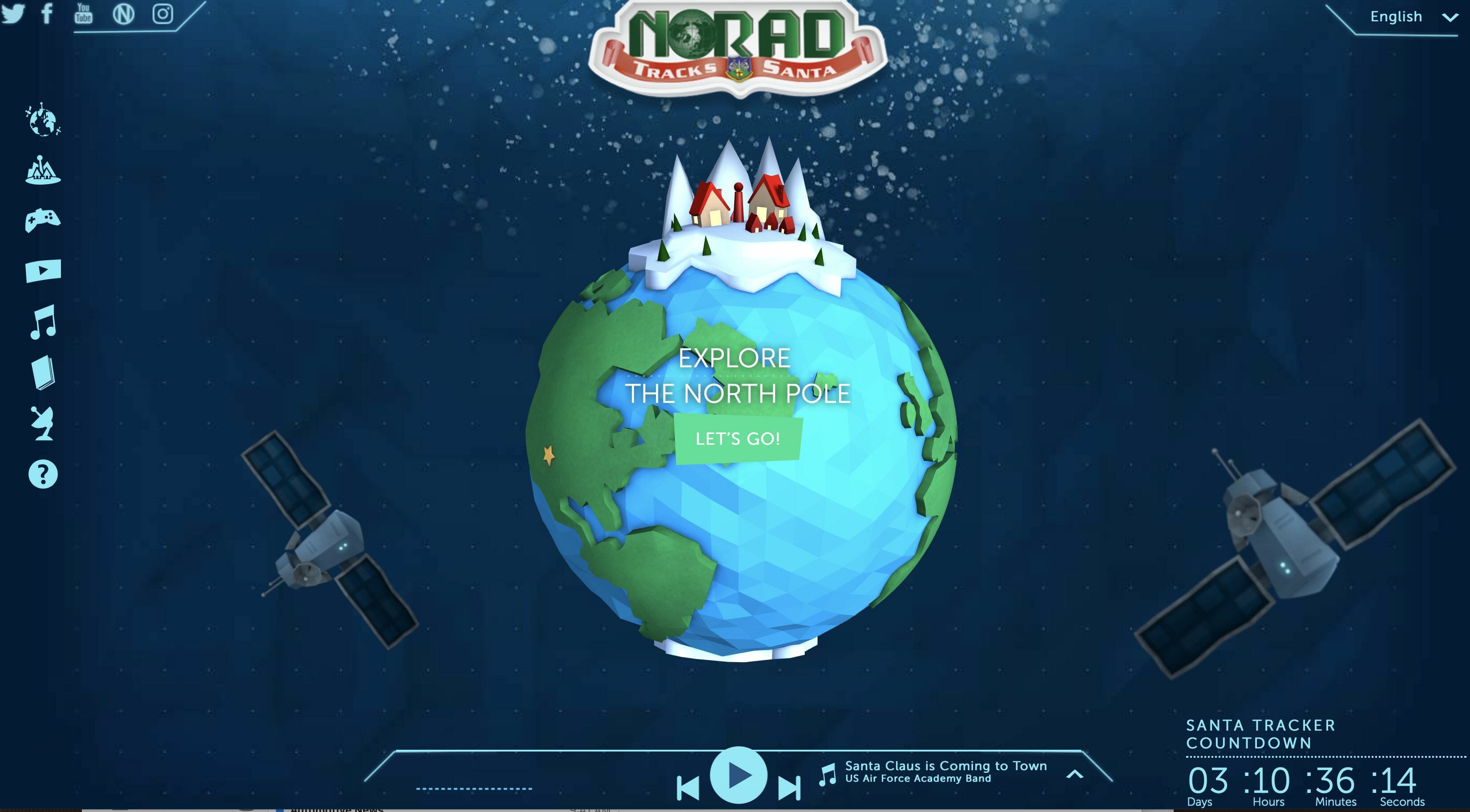 NORAD Tracks Santa App Mobile and Tablet Apps Online Directory